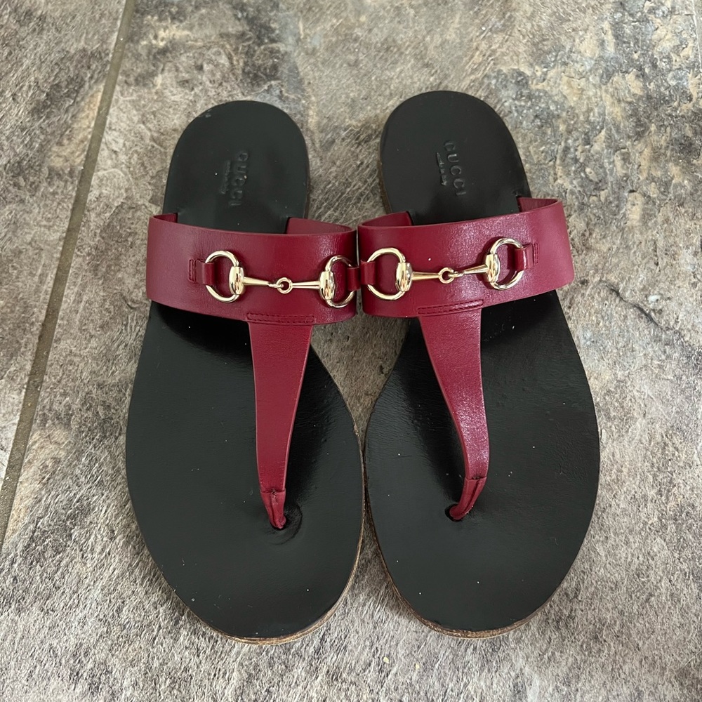Authentic Gucci Sandals Size 37.5